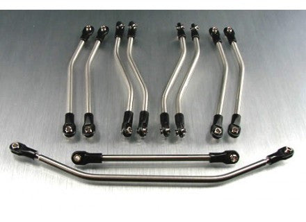 VANQUISH VPS03138 Wraith 3/16 Diameter 10 pc Titanium Linkage Set