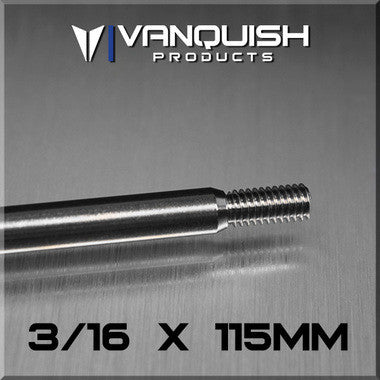 VANQUISH VPS03932 Titanium 4mm x 115mm x 3/16 Link