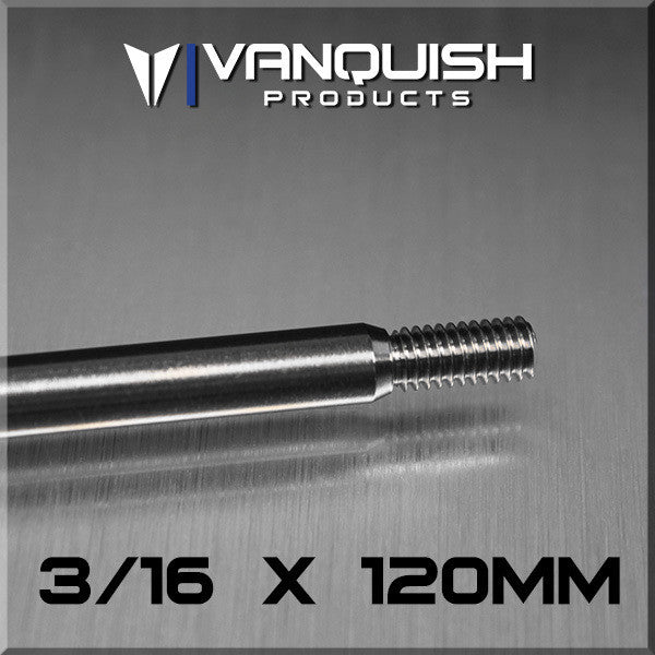 VANQUISH VPS03933 Titanium 4mm x 120mm x 3/16 link
