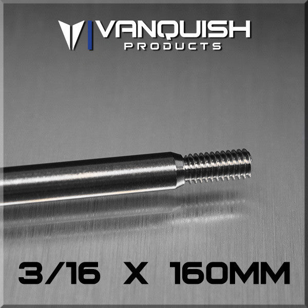 VANQUISH VPS03941 Titanium 4mm x 160mm x 3/16 Link