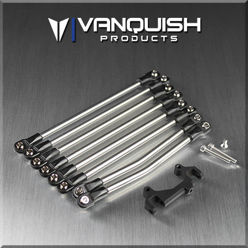 VANQUISH VPS06973 3 Link Ti Panhard CMS Link Kit Black
