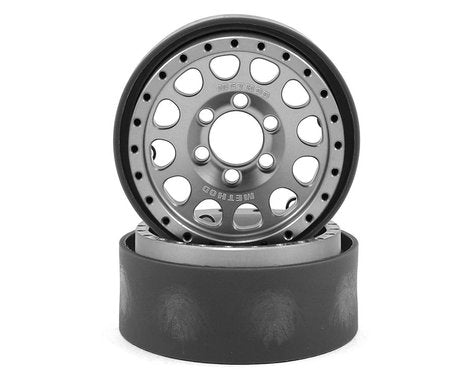 VANQUISH VPS07914 Method 105 1.9 Beadlock Crawler Wheels Silver / Black