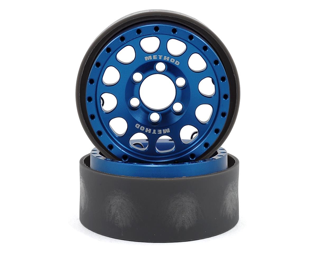 VANQUISH VPS07916 Method 105 1.9 Beadlock Crawler Wheels Blue / Black