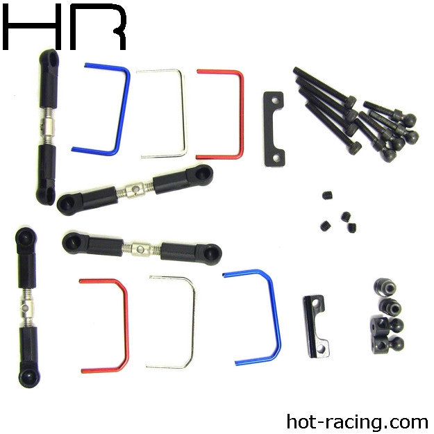 HOT RACING VXS311X01 Full Sway Bar Kit Includes Front and Rear