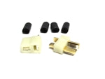 DEANS WSD1320 Ultra Plug Set, High Temp, Male and Female