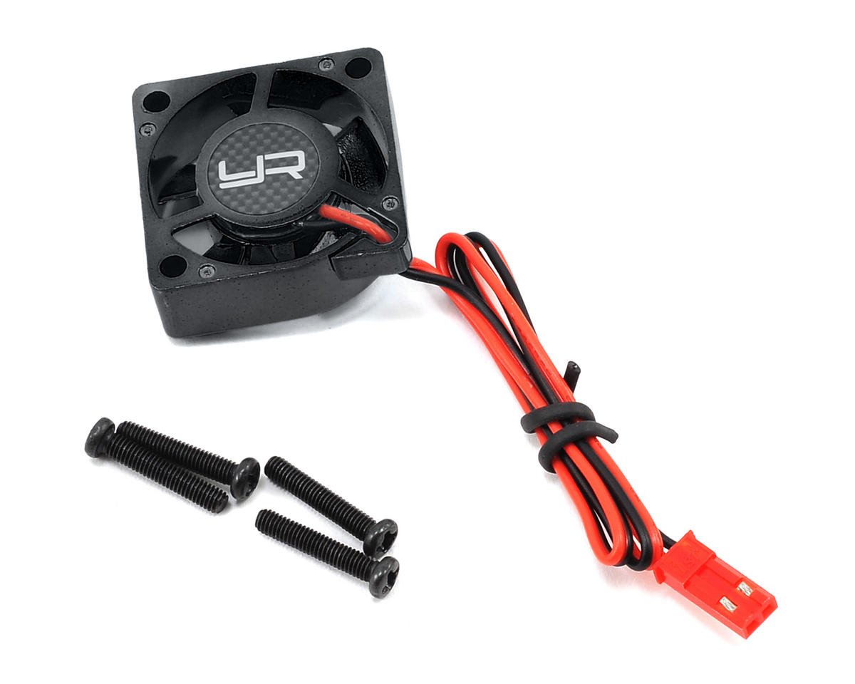 YEAH RACING YA-0180 30x30x10mm Tornado High Speed Fan Black