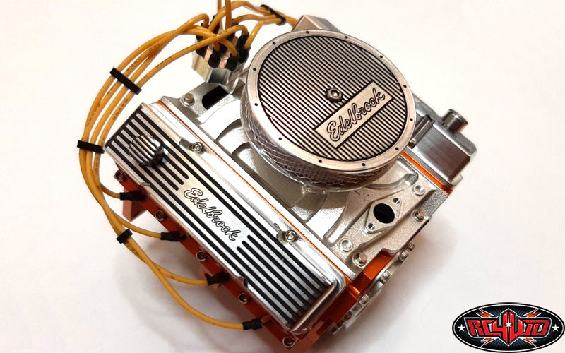 RC4WD Z-S2150 Edelbrock 1/10 Scale V8 Motor Dress up Kit by REC