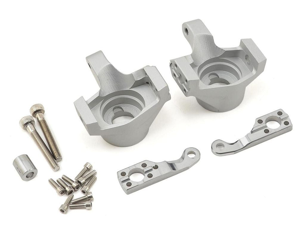 VANQUISH VPS02901 SCX10 II Steering Knuckles (Silver)