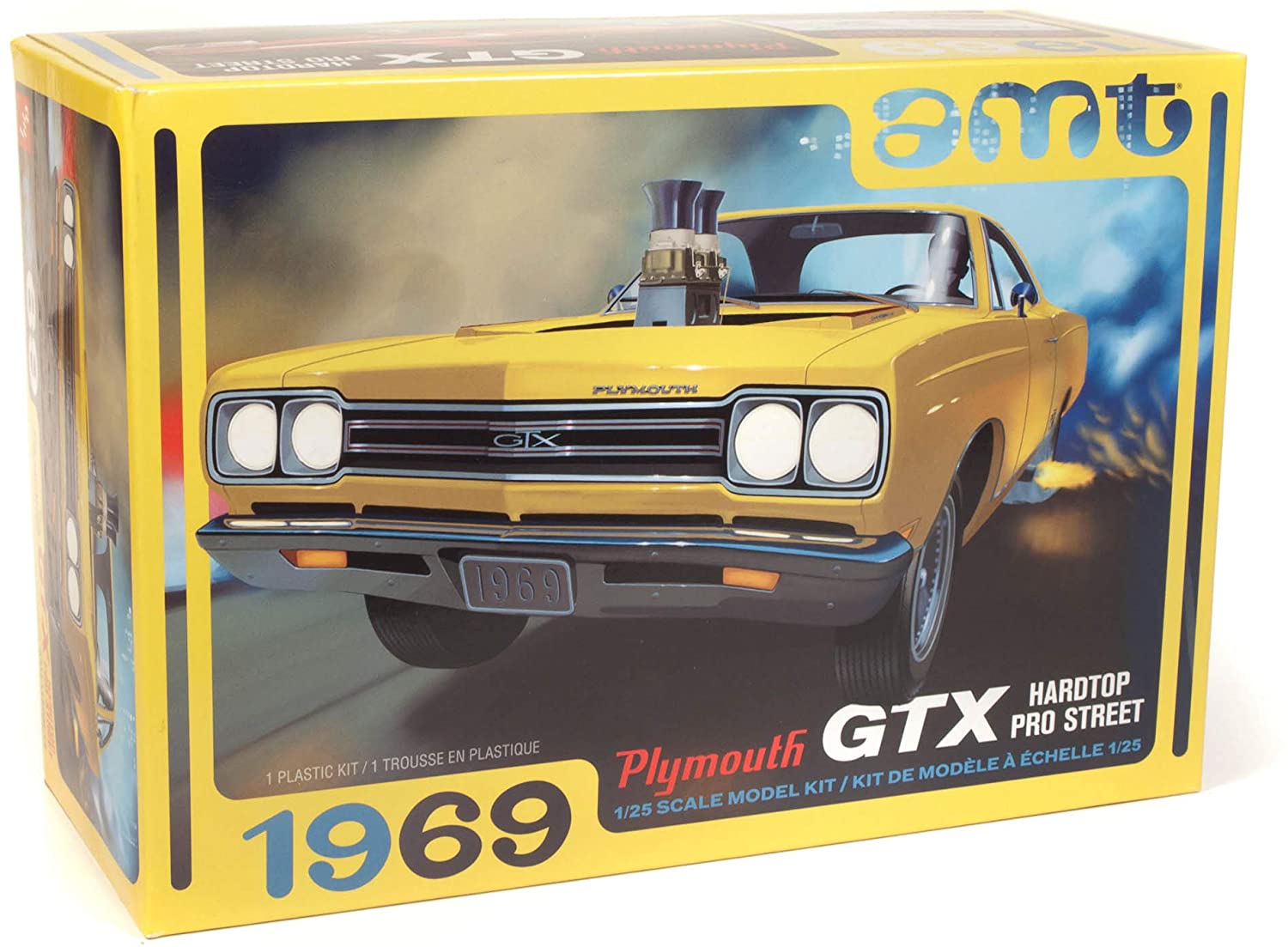 AMT 1180M/12 1/25 1969 Plymouth GTX Hardtop Pro Street