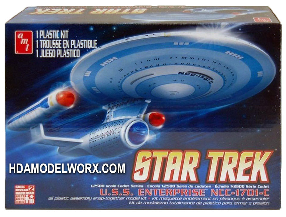 AMT 661/12 1/2500 Star Trek Enterprise 1701-C *DISC*