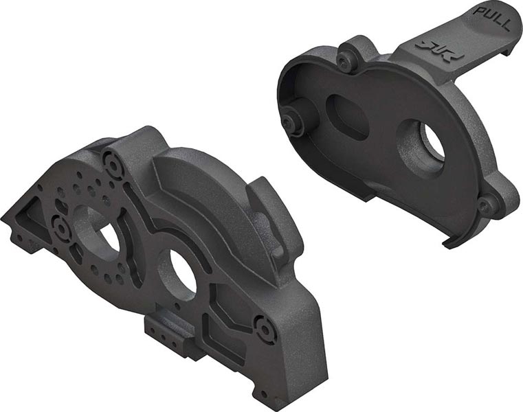 ARRMA AR310781 Composite Motor Mount Set: 4x4 ARAC7012