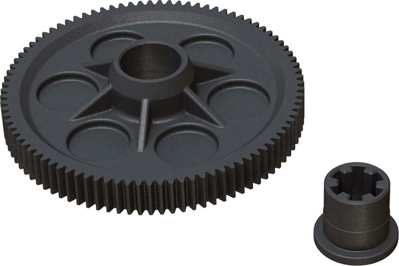 ARRMA AR310799 Spur Gear 48P 91T 48DP 4x4 Mega ARAC9245 *DISC*