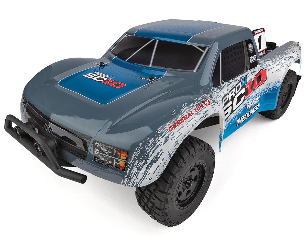 ASSOCIATED 20530C Pro4 SC10 1/10 RTR 4WD Brushless Short Course Truck Combo w/2.4GHz Radio, Battery & Charger (General Tire)