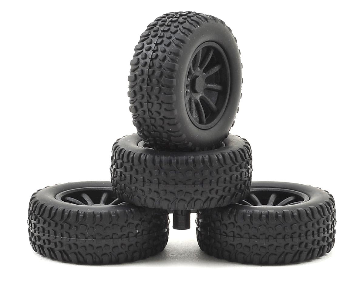 ASSOCIATED 21426 Wheels/Tires Mounted SC28