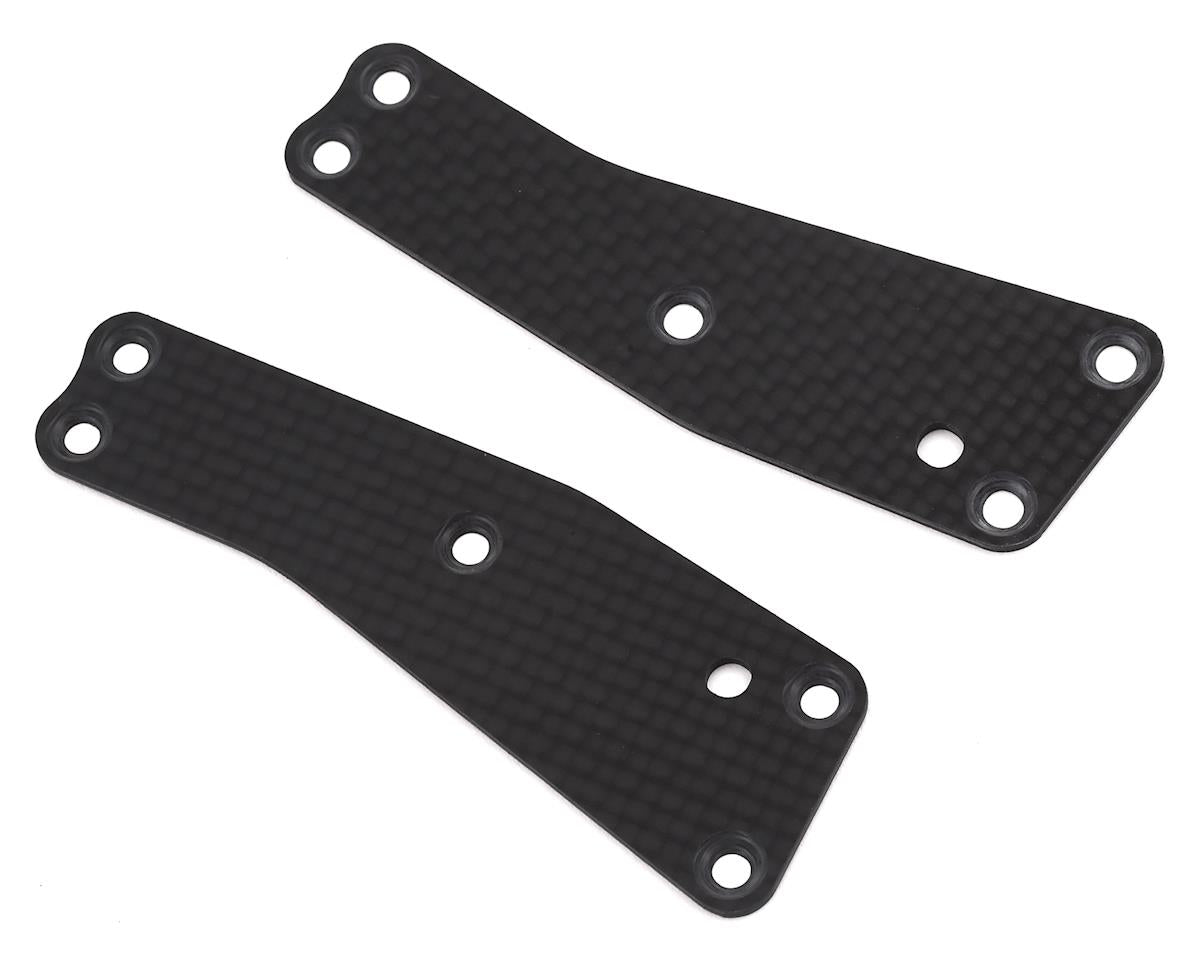 ASSOCIATED 81482 RC8T3.2 FT 1.2mm Carbon Fiber Front Upper Suspension Arm Inserts