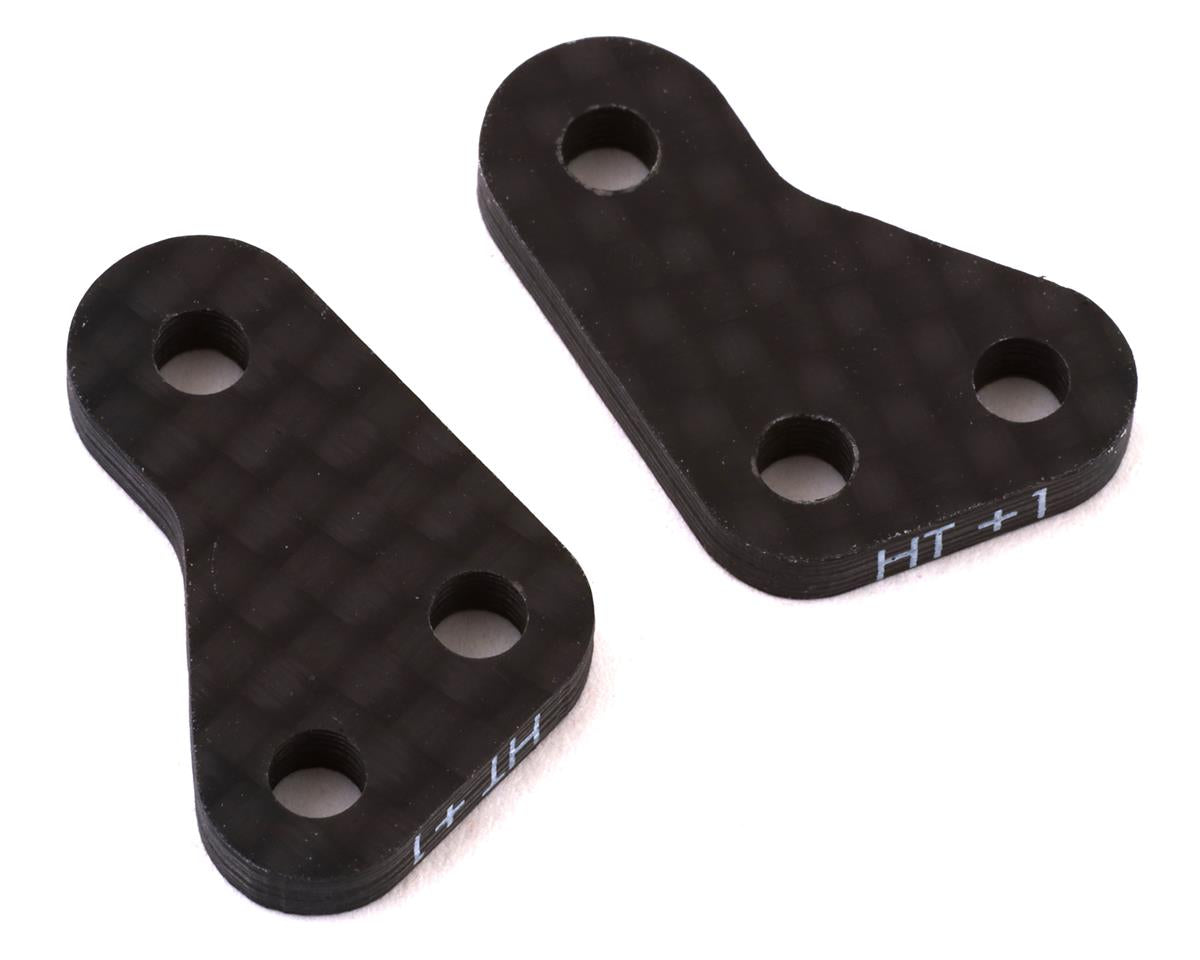 ASSOCIATED 91902 RC10B6.3 FT Carbon Fiber Steering Block Arms HT +1
