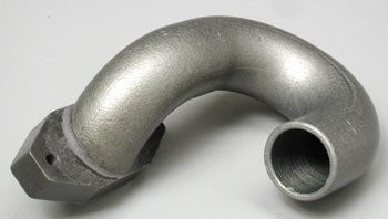 ASSOCIATED 1768 NTC3 Side Exhaust Manifold Hard Anodize Natural
