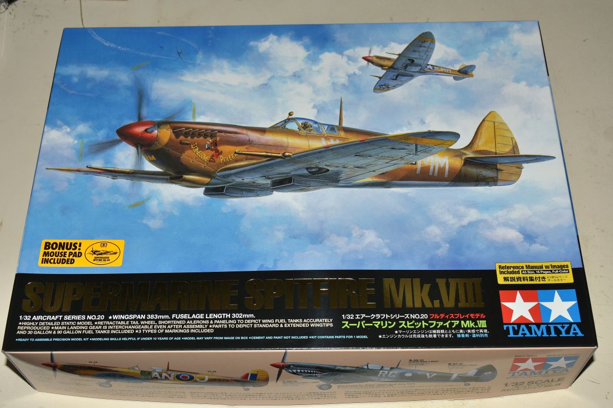 TAMIYA 60320 1/32 Supermarine Spitfire Mk.VIII