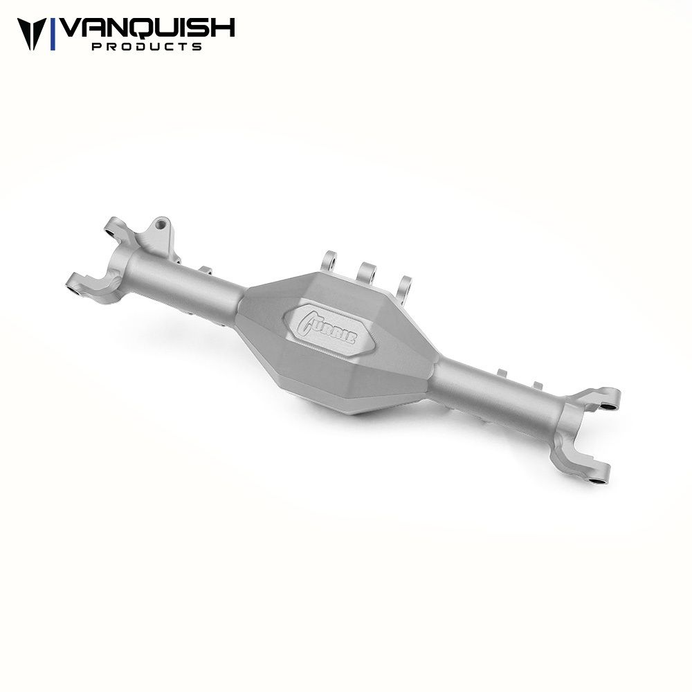 VANQUISH VPS07852 Currie F9 SCX10-II Front Axle Clear Anodized