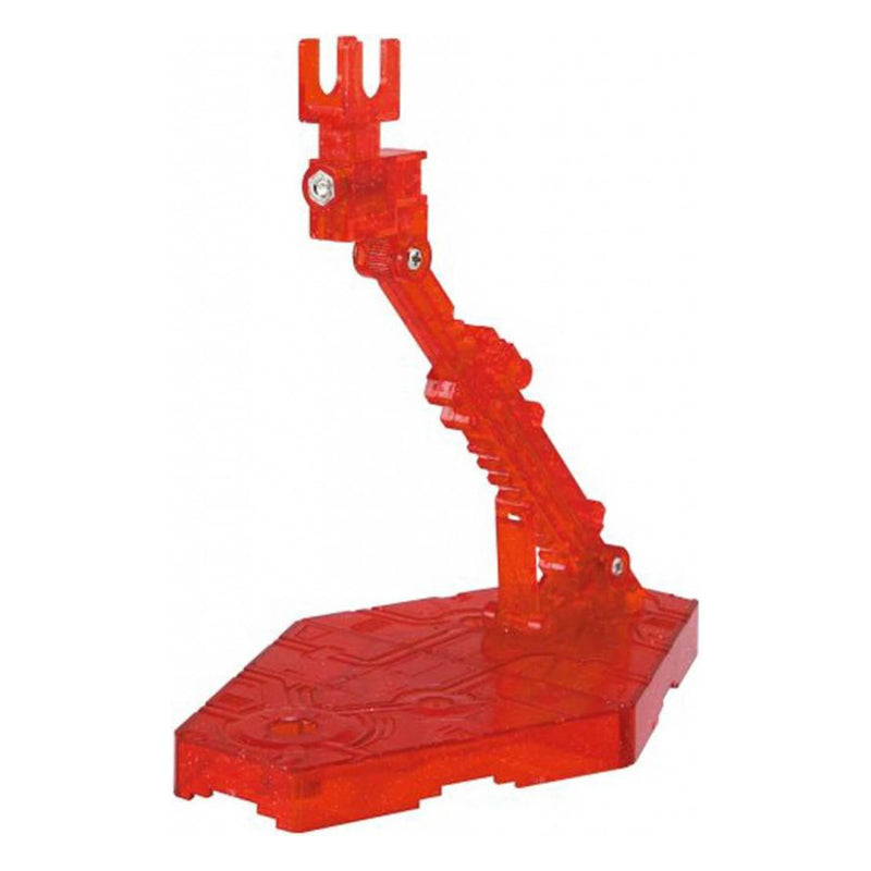 BANDAI 2041661 Clear Red Action Base 2 Display Stand for 1/144 Models
