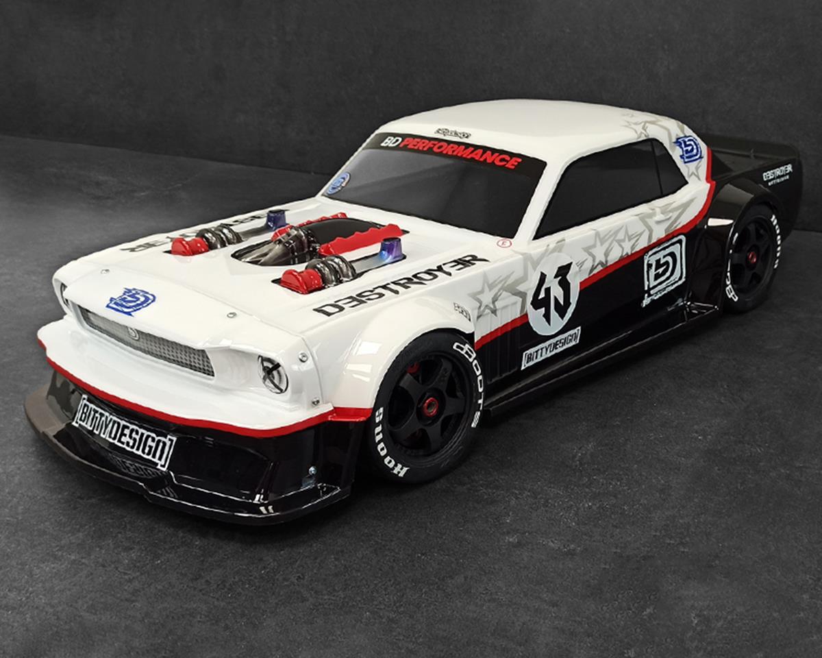 BITTYDESIGN BDMC7-DSTY Destroyer 1/7 Supercar Body (Clear) (Arrma Infraction Limitless)