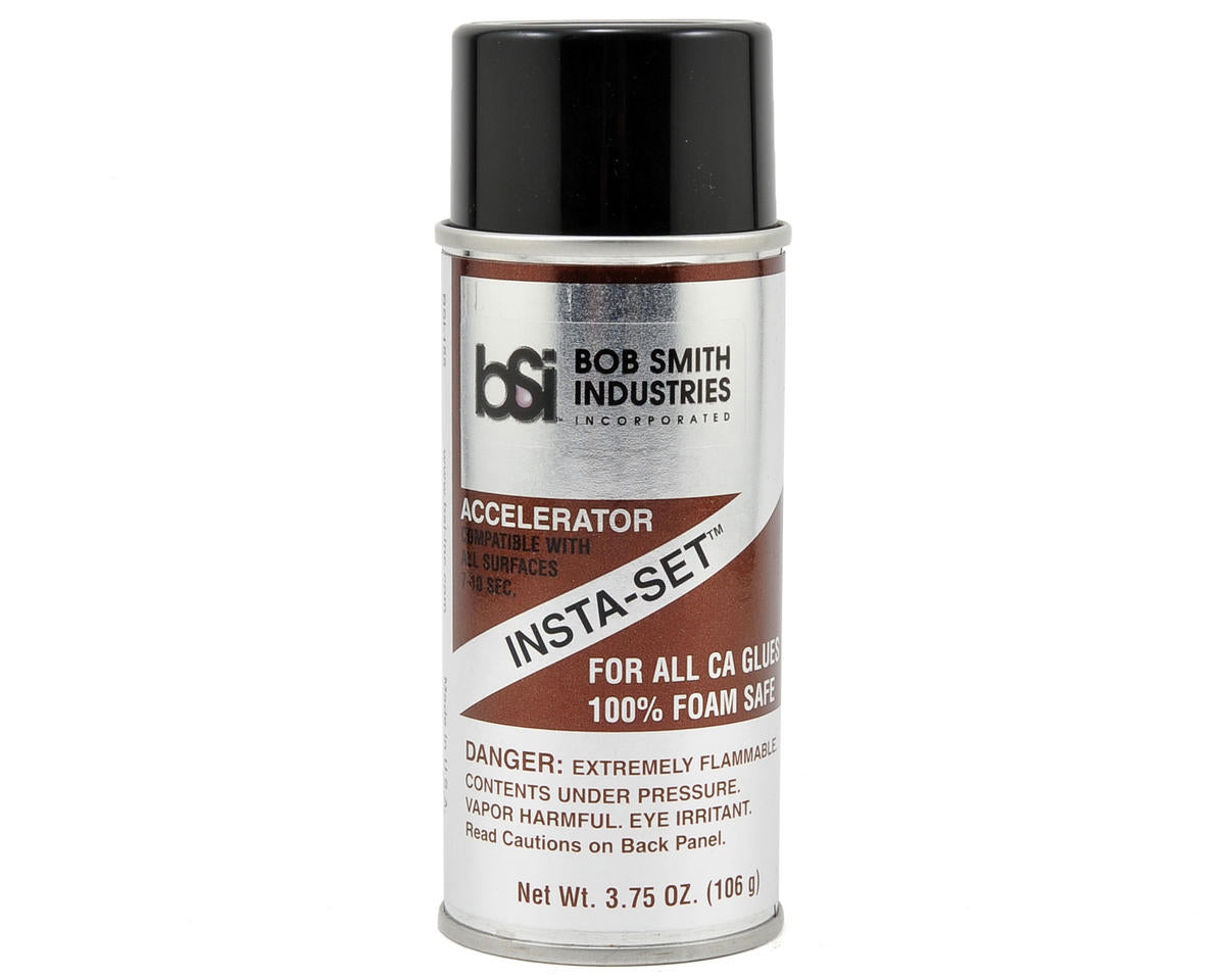 BSI 155 INSTA-SET Aerosol Spray Foam Safe CA Accelerator 6.75 fl. oz
