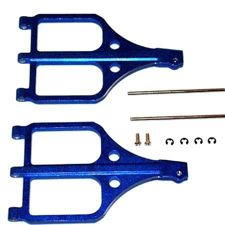 DYNAMITE DYN7637B Aluminum Upper Suspension Arm Set Blue *DISC*