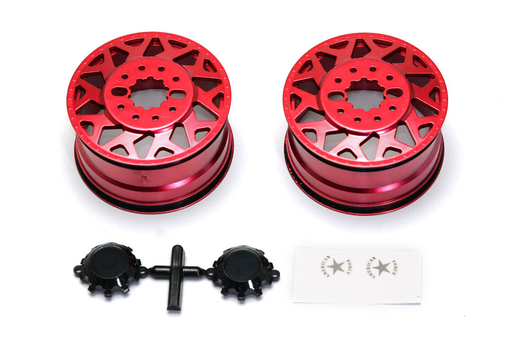 CEN RACING CD0601 American Force H01 CONTRA Wheel (Red, with Black Cap), for DL-Series F450 SD