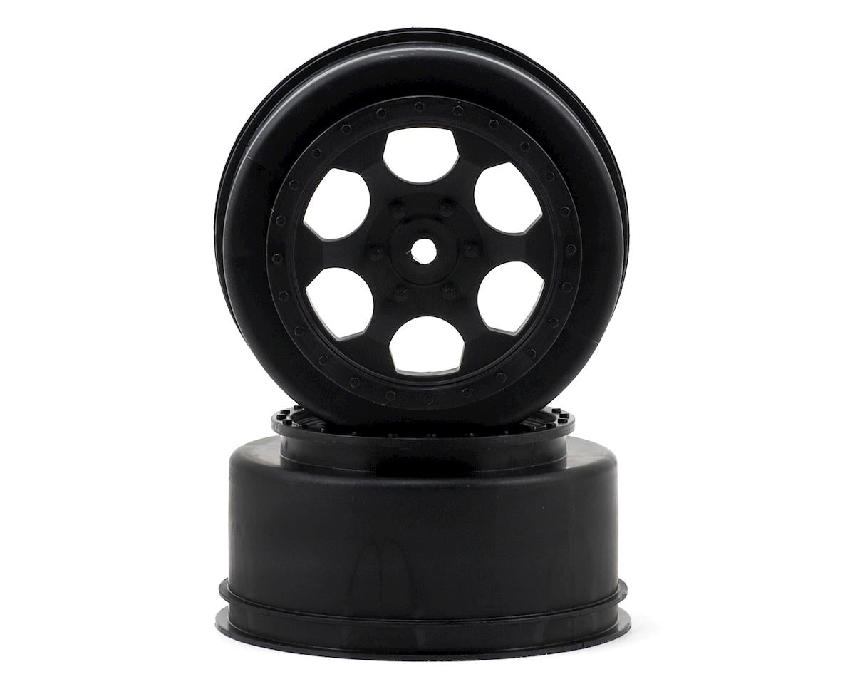 DE RACING DER-SCT-10B Trinidad SC Wheels Losi TEN-SCTE/22SCT Black