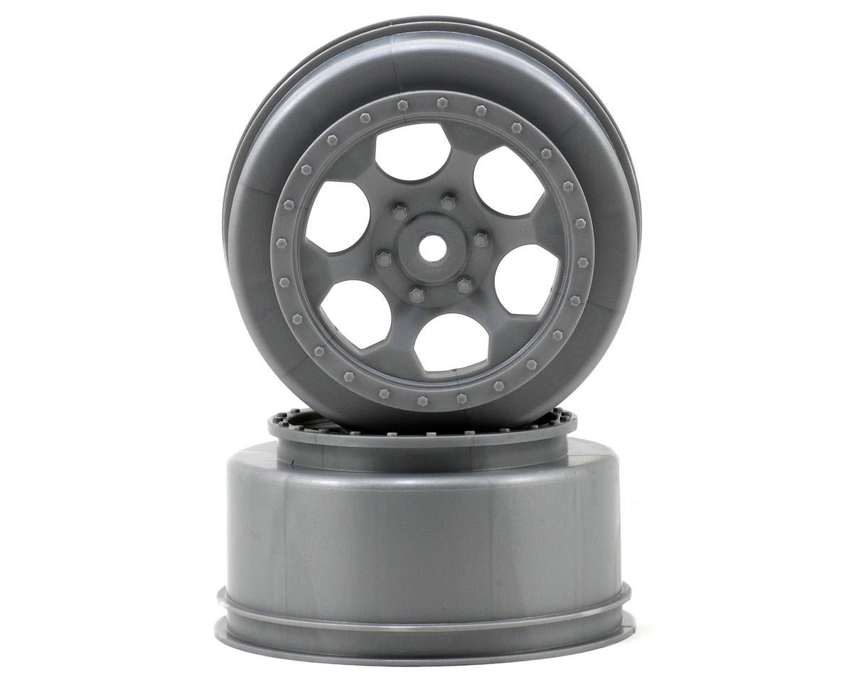 DE RACING DER-SCT-10S Trinidad SC Wheels Losi TEN-SCTE/22SCT Silver