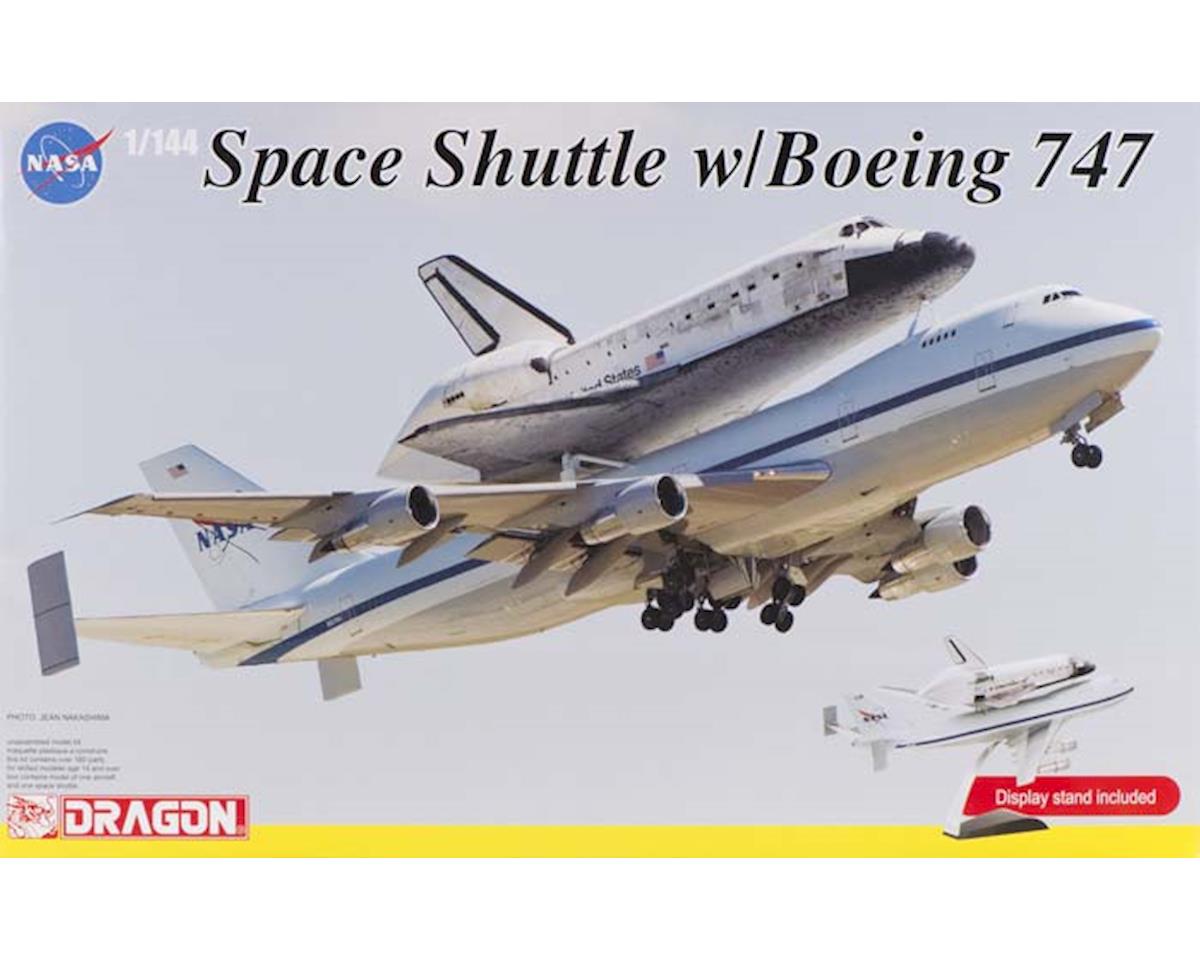 DRAGON 14705 1/144 NASA Space Shuttle Discovery w/747-100 SCA