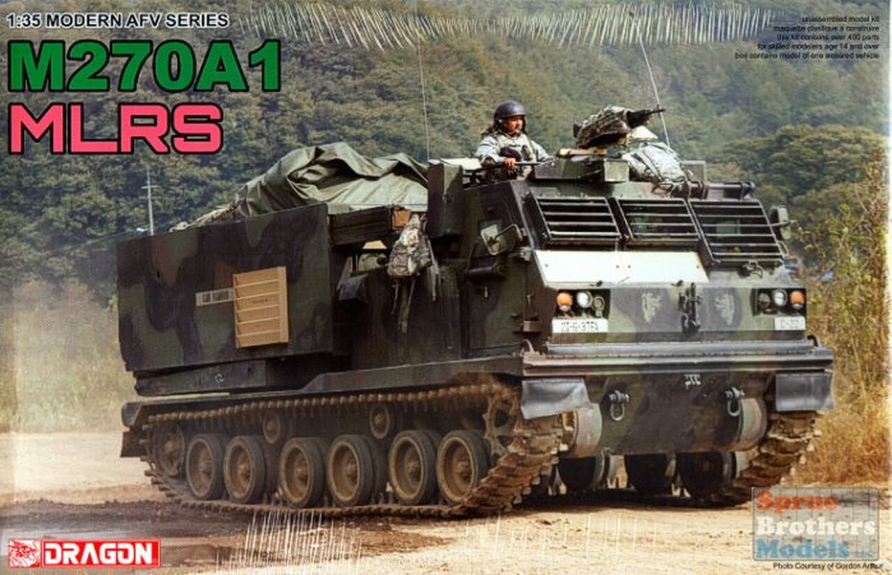 DRAGON 3557 1/35 M270A1 Multiple Launch Rocket System