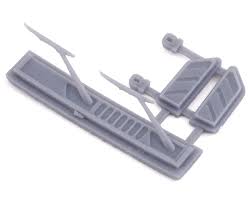 EXCLUSIVE RC ERC-24-C-1027 SCX24 Jeep 1/24 Scale Hood Latch/Hood Vent/Wiper Kit