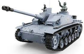 HENG LONG 3868-1 1/16 Remote Control Scale Model Tank, WWII German Sturmgeschutz III Ausf.G Sd.Kfz.142/1 RC Battle Tank.