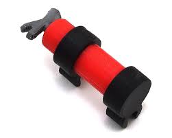 SCALE BY CHRIS SBC014FC Fire Extinguisher w/ 3/16" Round Bar Clamp