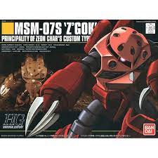 BANDAI 5059247 #19 MSM-07S Char's Z'Gok, "Mobile Suit Gundam" HGUC 1/144