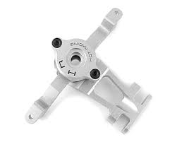 HOT RACING RVO4808 Silver Aluminum Steering Arm Assembly Erevo