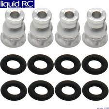 HOT RACING SXTF160R Axial SCX24 Shock Mount Balls & O-Rings