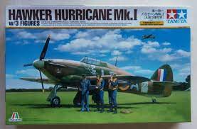 TAMIYA 37011 1/48 Hawker Hurricane Mk.I (w/3 Figures)