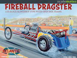 ATLANTIS M6710 1/25 Fireball Dragster