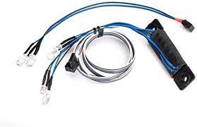 TRAXXAS 8084 LED headlight / tail light kit fits 8111 or 8112 body, requires 8028 power supply