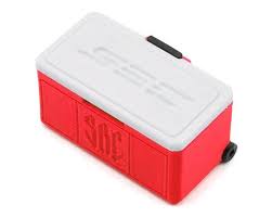 SCALE BY CHRIS SBC016RED Wheeled Ice Chest (Red)