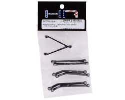 HOT RACING SXTF133HJ01 Axial SCX24 Aluminum High Clearance LWB Link Set (133.7mm)