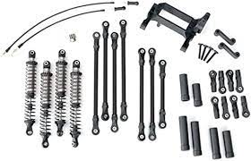 TRAXXAS 8140 TRX-4 Complete Long Arm Lift Kit (Black)