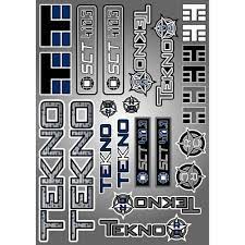 TEKNO TKR5547 Decal Sheet SCT410