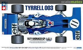 TAMIYA 12054 Tyrrell 003 1971 Monaco GP