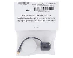HOLMES HOBBIES 120100049 HHBREV3802600 Revolver 380 Brushless Sensorless Crawler Motor (2600kV)