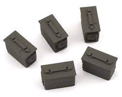 SCALE BY CHRIS SBC009G5 Ammo Box 5 Pack (Green)