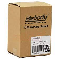 KILLERBODY 48539 1/10 Resin Fire-Extinguisher Kit (Micro Scale Accessory)