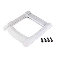 TRAXXAS 8917A Skid plate, roof body white w/ 3x12mm CS (4)